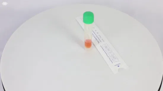 CE 0197 PCR-Schnelltest Nylonbeflockter Nasentupfer Nasopharyngealer Probenentnahmetupfer